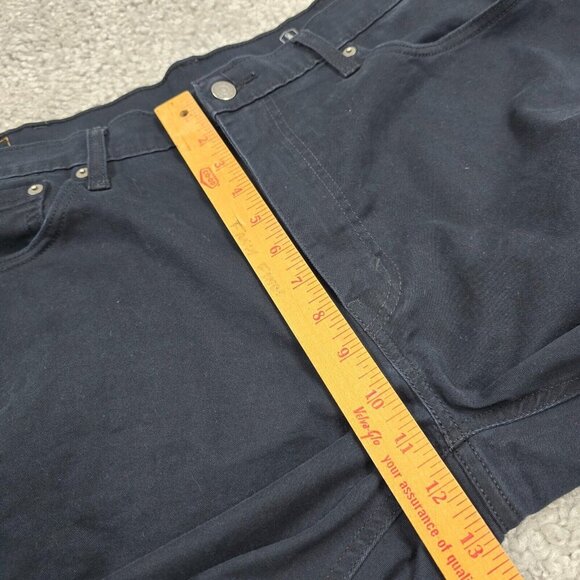 Levis 541 Jeans Men 38x30 (Fits 38x28) Black Athletic Taper Fit All Seasons Tech - Picture 9 of 12